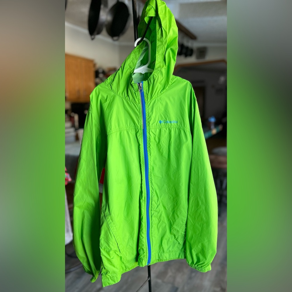 Youth Columbia Rain Jacket Zip